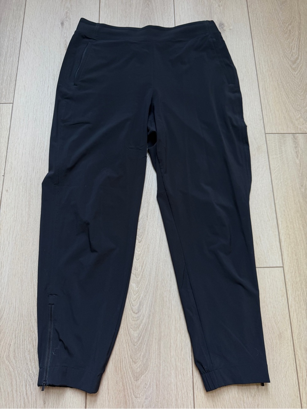 Athleta Brooklyn Heights Jogger Pants with Zippers Black Size 12 - Picture 7 of 14